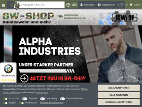 'bundeswehr-und-mehr.de' screenshot