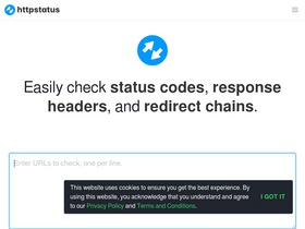 'httpstatus.io' screenshot
