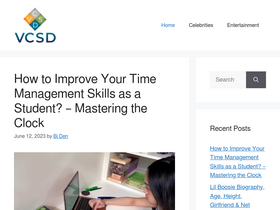 'vcsd.org' screenshot