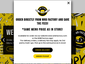 'wnbfactory.com' screenshot
