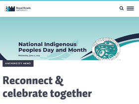 'royalroads.ca' screenshot