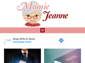 'mamiejeanne.news' screenshot