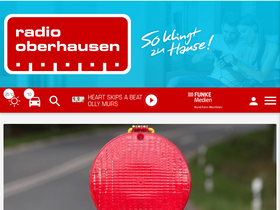 'radiooberhausen.de' screenshot