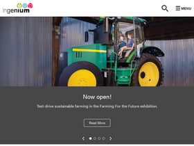 'ingeniumcanada.org' screenshot