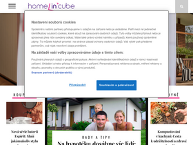 'homeincube.cz' screenshot