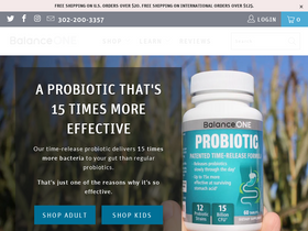 'balanceone.com' screenshot