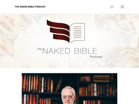 'nakedbiblepodcast.com' screenshot