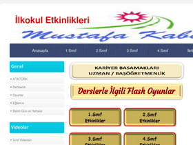 'mustafakabul.com' screenshot
