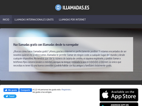 'illamadas.es' screenshot