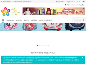 'decjisajt.rs' screenshot