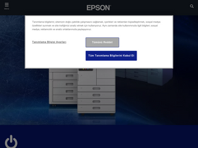 'epson.com.tr' screenshot