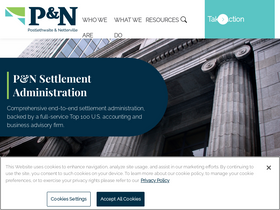 'pnclassaction.com' screenshot