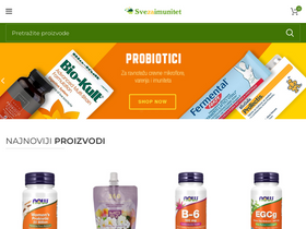 'svezaimunitet.com' screenshot