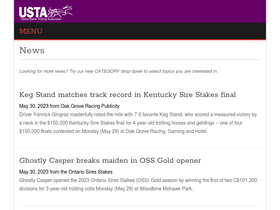 'ustrottingnews.com' screenshot