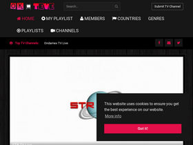 'okteve.com' screenshot