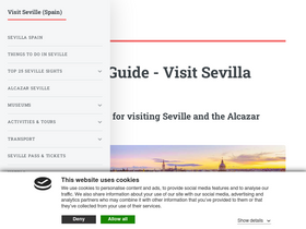 'sevillecityguide.com' screenshot