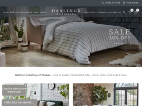 'darlingsofchelsea.co.uk' screenshot