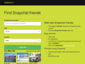 'addmes.io' screenshot