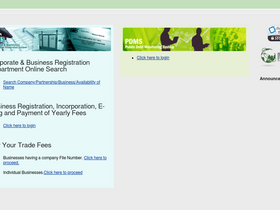 'portalmns.mu' screenshot