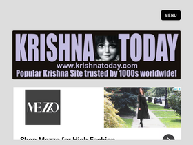 'krishnatoday.com' screenshot