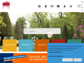 'wuerzburg.de' screenshot