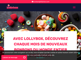 'lolly-box.com' screenshot