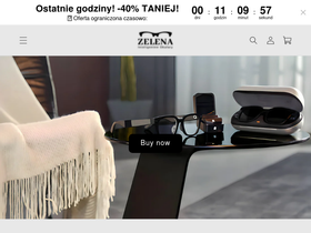 zelena.pl homepage screenshot