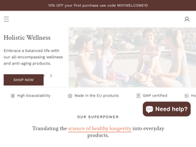 moleculesofyouth.com homepage screenshot