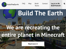 'buildtheearth.net' screenshot