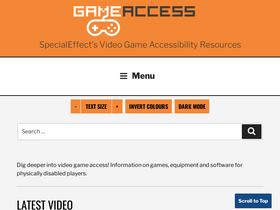 'gameaccess.info' screenshot