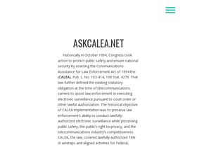 askcalea.net