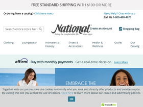 'shopnational.com' screenshot