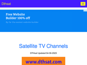 'dthsat.com' screenshot