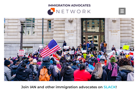'immigrationadvocates.org' screenshot