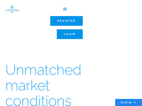 'athensmarkets.co' screenshot