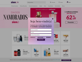 'sieno.com.br' screenshot