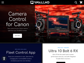'smallhd.com' screenshot