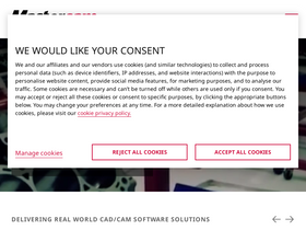 'mastercam.com' screenshot