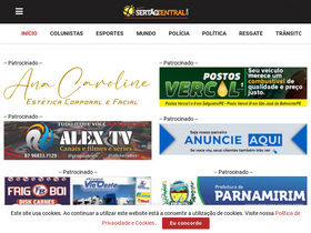 'sertaocentral.com' screenshot