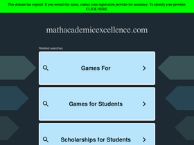 mathacademicexcellence.com