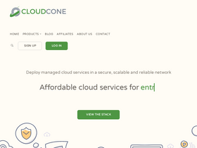 'cloudcone.com' screenshot