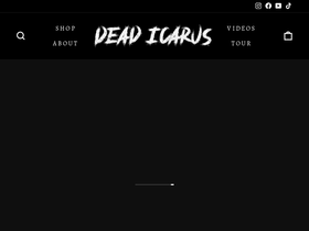 deadicarus.net homepage screenshot