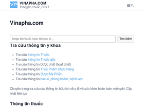 'vinapha.com' screenshot