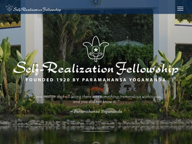 'yogananda-srf.org' screenshot