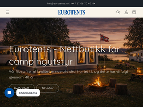 eurotents.com homepage screenshot