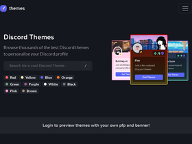 'discordthemes.com' screenshot