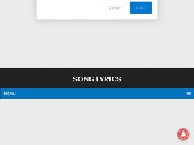 'wmlyrics.com' screenshot