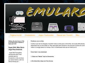 'emularoms.com.br' screenshot