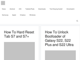 'thetecheaven.com' screenshot