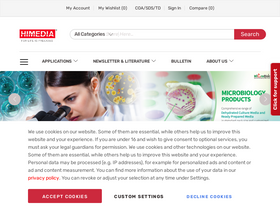 'himedialabs.com' screenshot